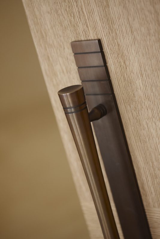 Detail of a door handle