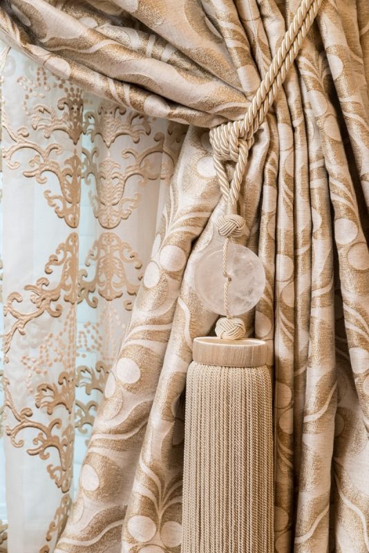 Details of curtains