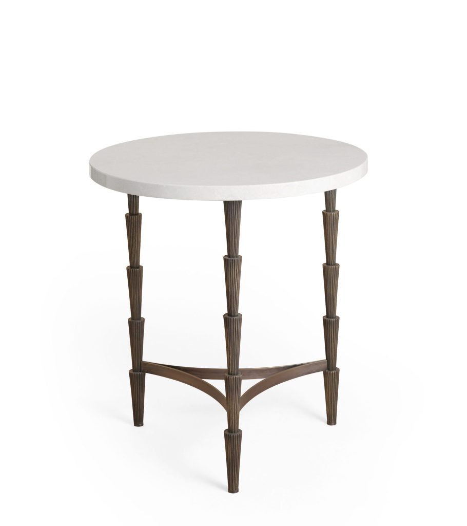 Papyrus side table guéridon Papyrus