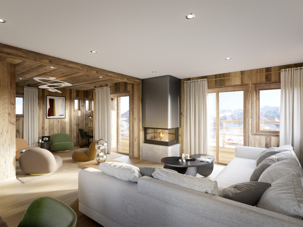 Des espaces de vie ouverts et confortables