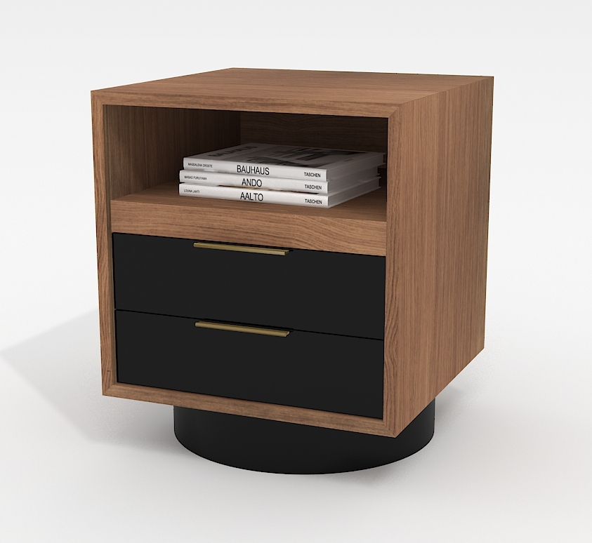 bedside table MEGVE chevet MEGEVE