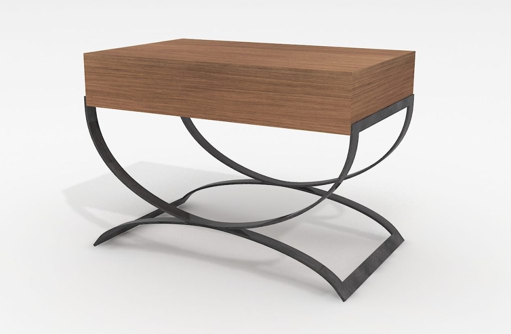 TROUBADOUR bedside table chevet TROUBADOUR