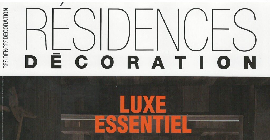 RESIDENCE DECORATION