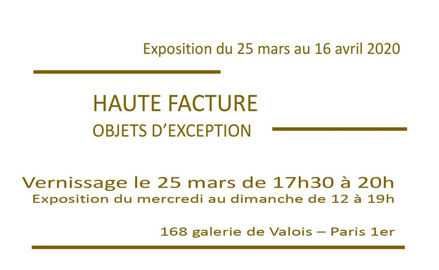 HAUTE FACTURE | reporté | postponed