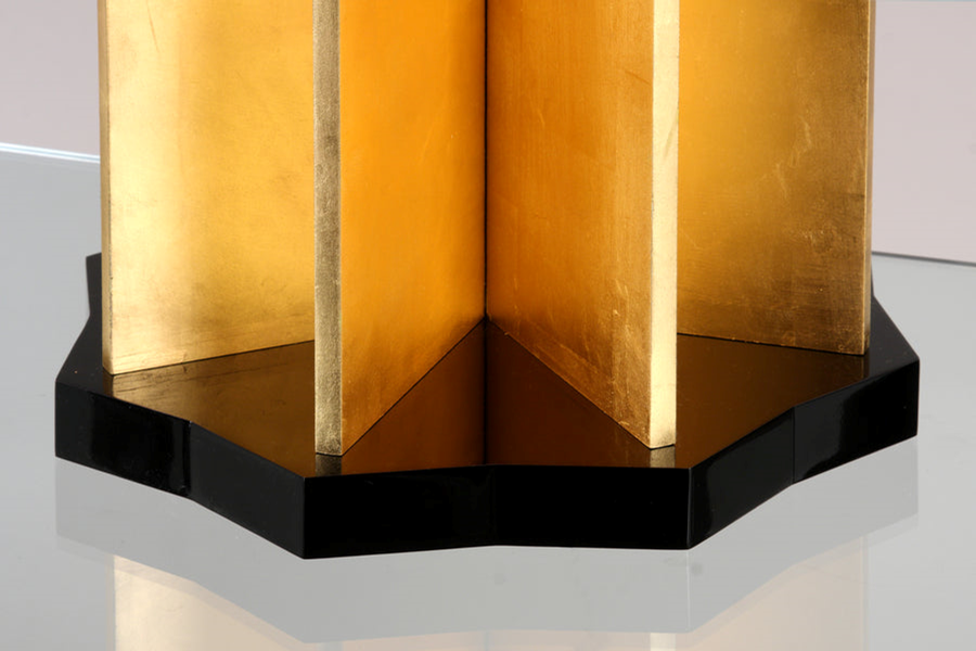 version précieuse à la feuille d'or