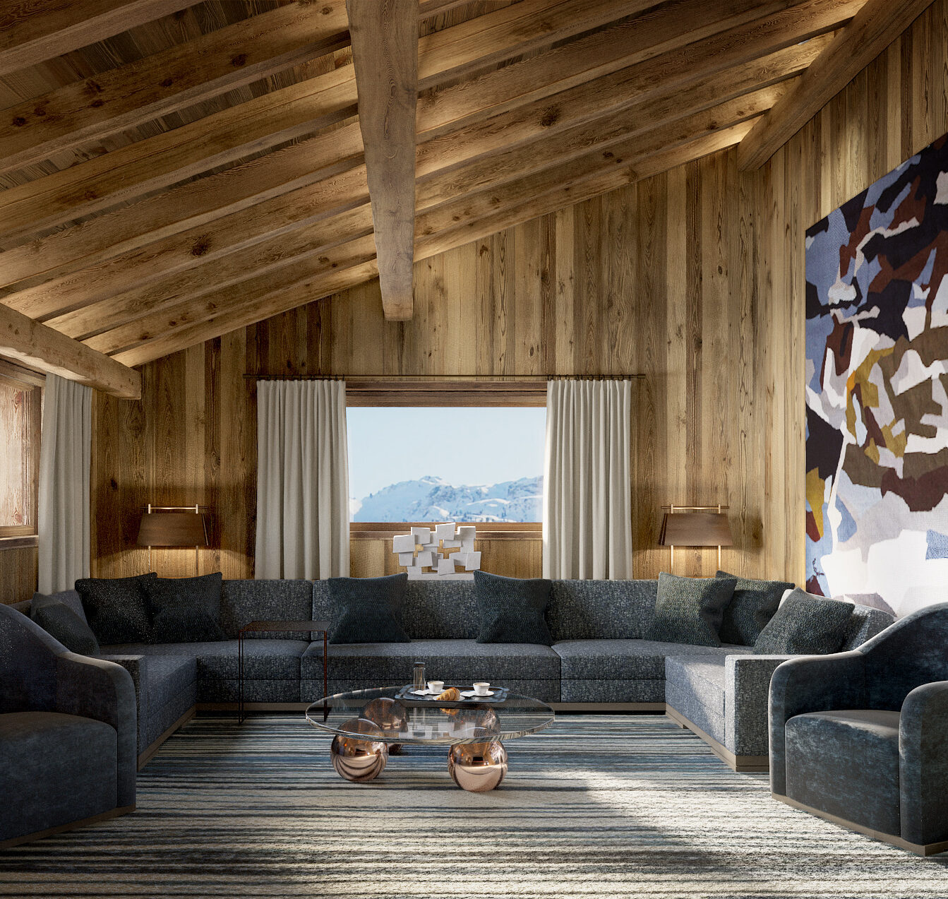 Projet de chalet - Studio Nicolas Aubagnac