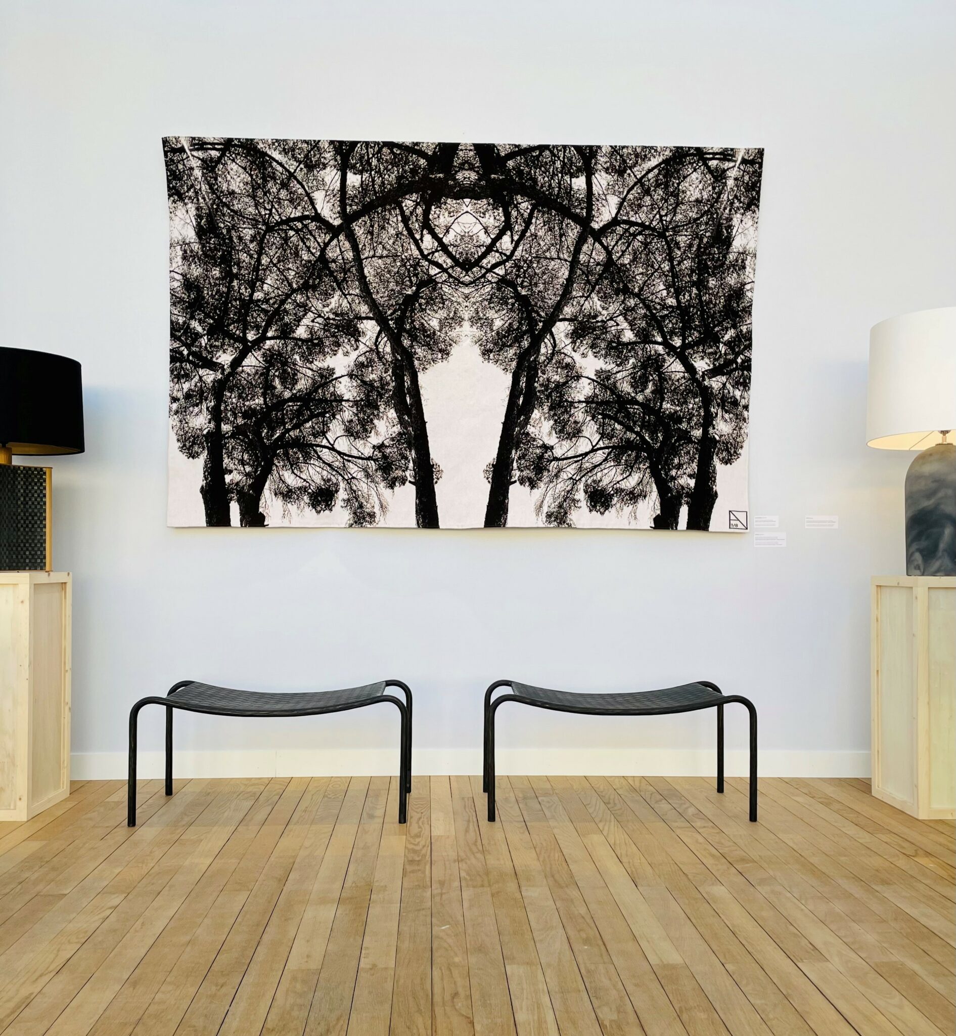 ART PARIS 2026 - banquettes NEGUS - lampe ETOILE - lampe NOTTE